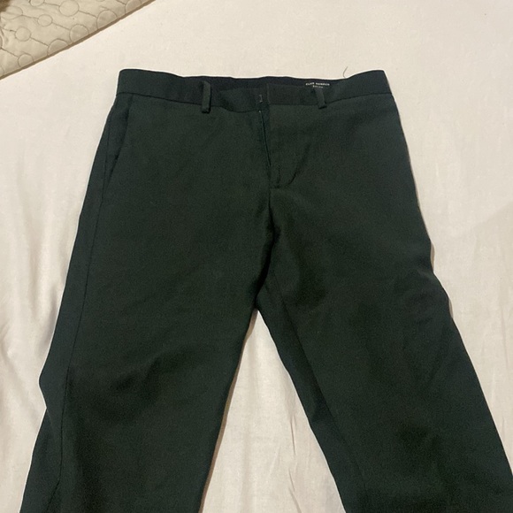 Wool green club Monaco trousers size 28 - Picture 2 of 5